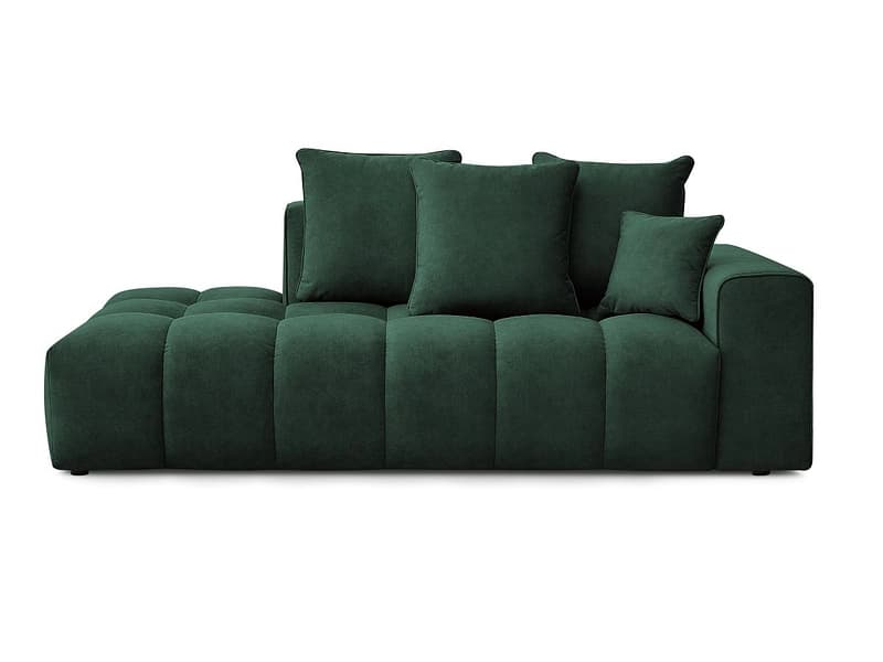 3er Sofa BOBOCHIC MONT-BLANC Samt grün