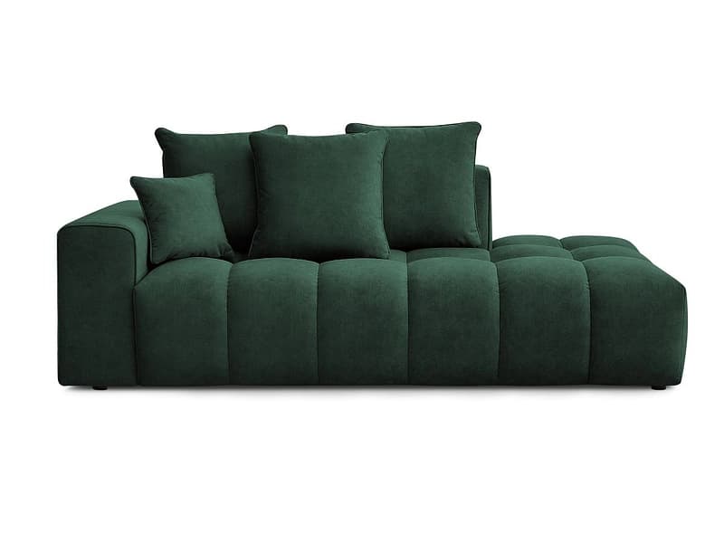 3er Sofa BOBOCHIC MONT-BLANC Samt grün