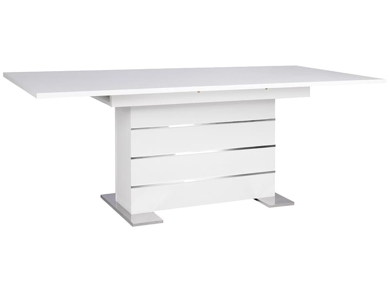 Tisch ausziehbar MANTOVA 160-200x90x76cm weiss