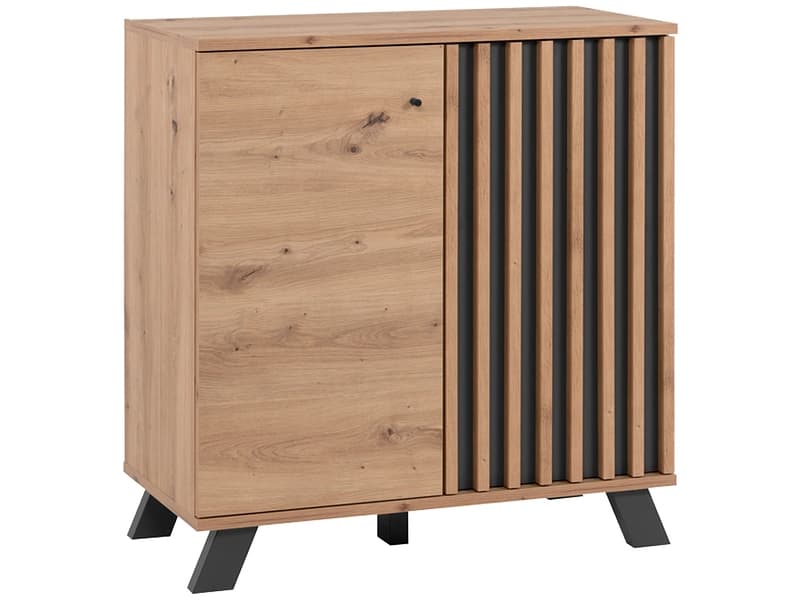 Kommode MEDAN 2 Türen 40x80x85cm artisan eiche melamin
