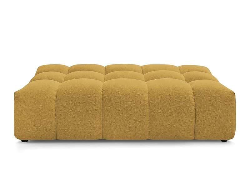 Hocker BOBOCHIC EVEREST 100x166x40cm stoff chiniert gelb