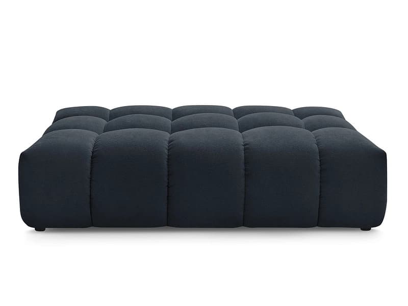 Hocker BOBOCHIC EVEREST 100x166x40cm stoff mit textur dunkelblau