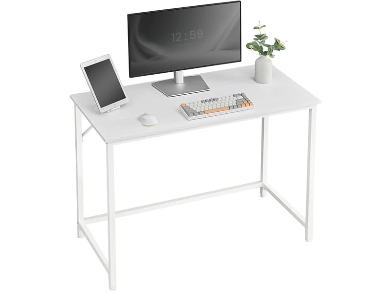 Schreibtisch SONGMICS LIGHTY 50x100x75cm weiss