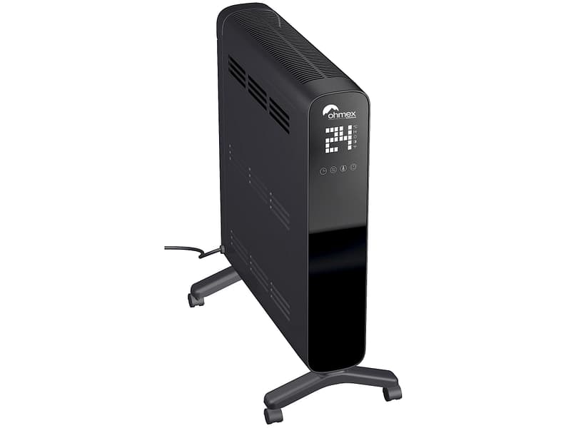 OHMEX Heizkörper OHM-HET-8024BK
