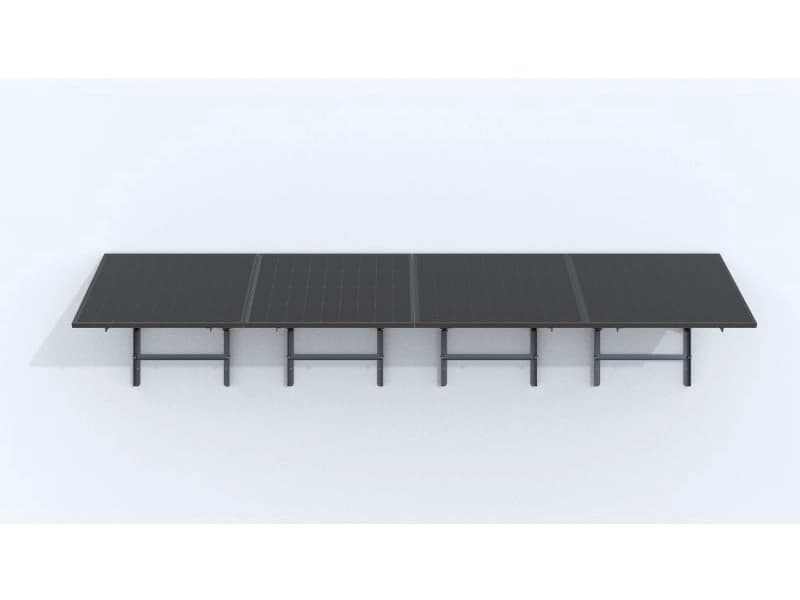 SYRMA Solar-Kit SI-4KIT100 Schwarz