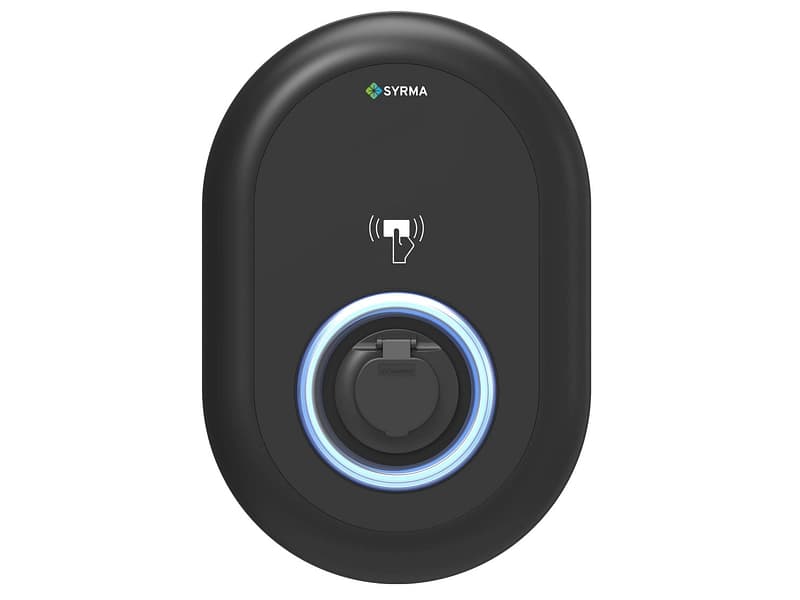 SYRMA Ladestation für E-Auto SI-BRVE-01 Schwarz