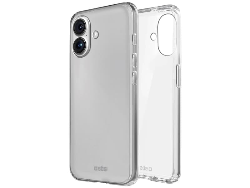 SBS Hülle iPhone 16 durchsichtig