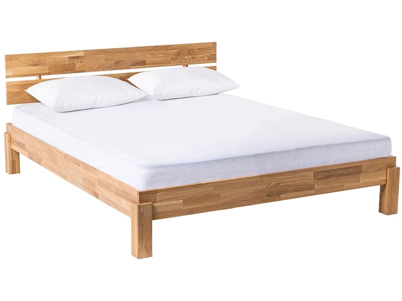 Bett NEVEN 160x200cm massives holz eiche