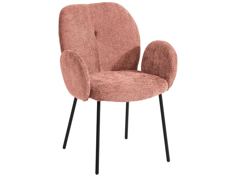 Stuhl CURVY Polyester rosa