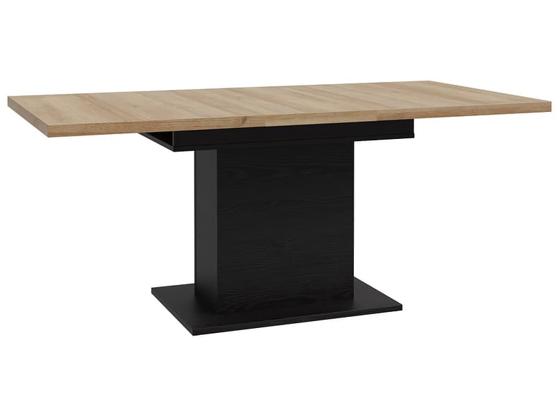 Tisch ausziehbar DURO 140-180x90x76cm schwarz