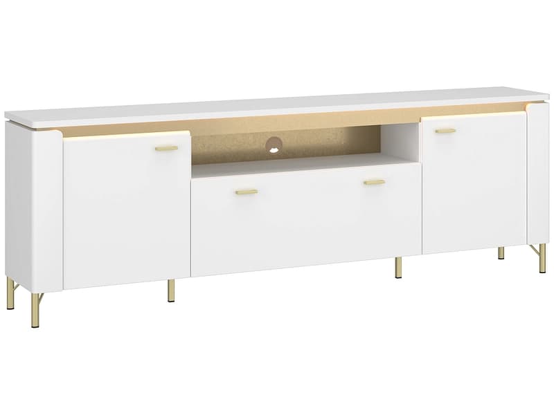 TV-Möbel LAZIO 200.3cm weiss