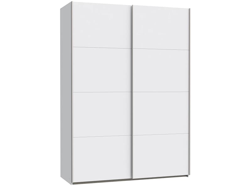 Schwebetürenschrank PALERMO weiss 2 Türen