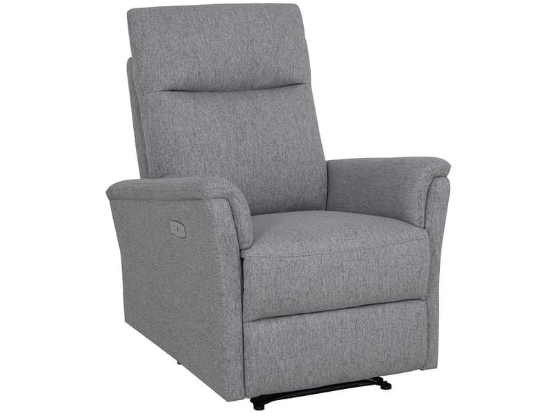 Relaxsessel RALPH Stoff grau