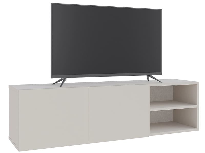 MARCKERIC Hängender TV-Schrank CONRAD 140cm cremefarben