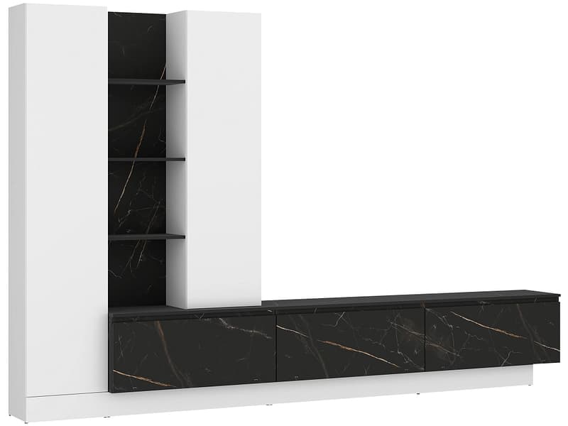 Wohnwand MODESTO 40x295x200.5cm