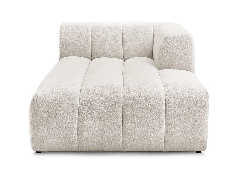 Récamière BOBOCHIC ANNECY Boucle-Stoff weiss
