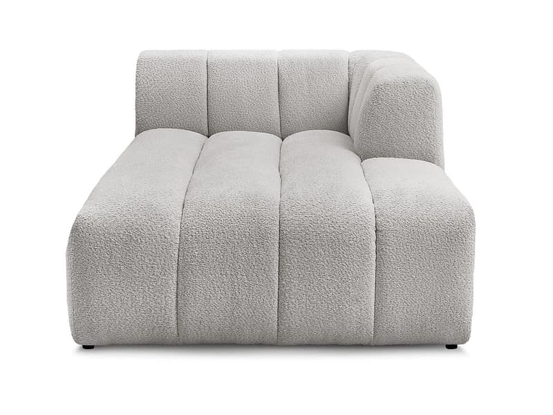 Récamière BOBOCHIC ANNECY Boucle-Stoff hellgrau