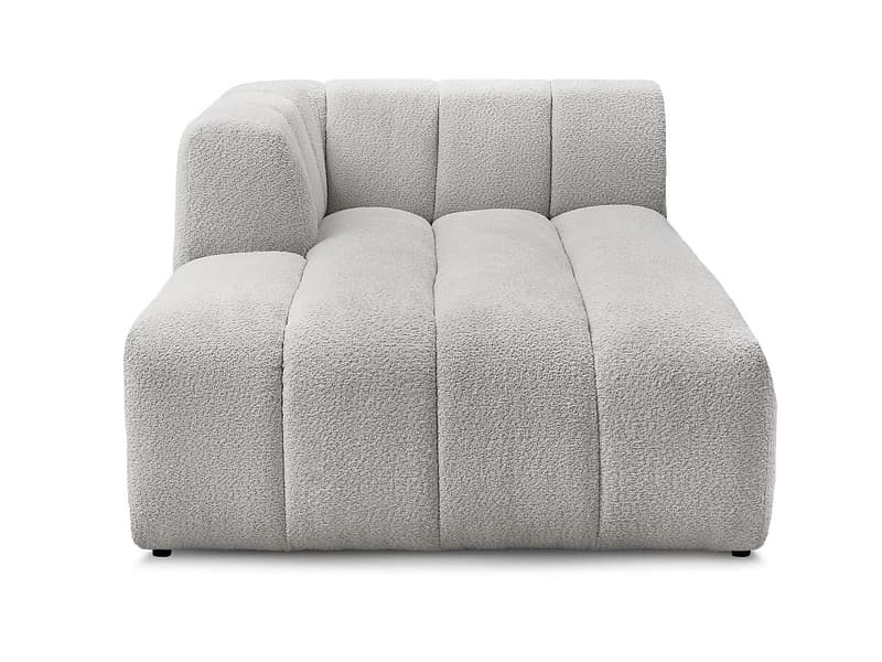 Récamière BOBOCHIC ANNECY Boucle-Stoff hellgrau