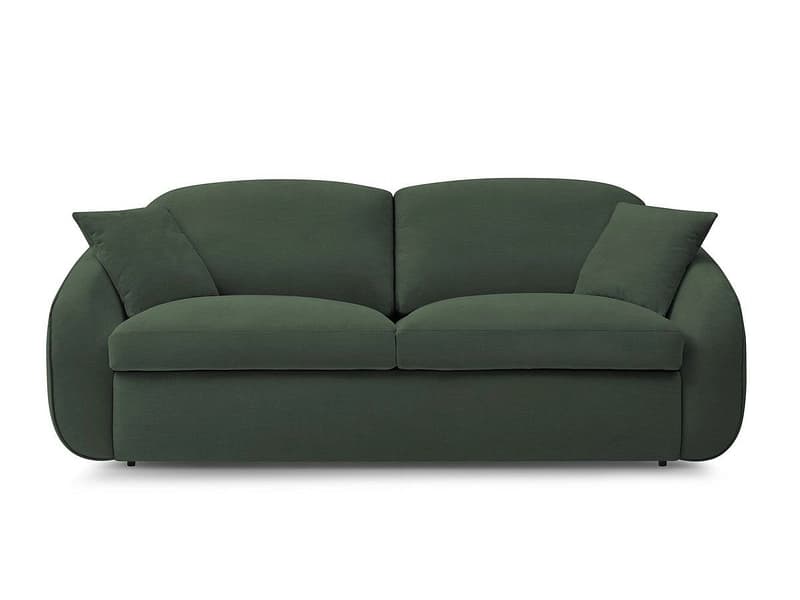3er Sofa BOBOCHIC CEZANNE Stoff grün
