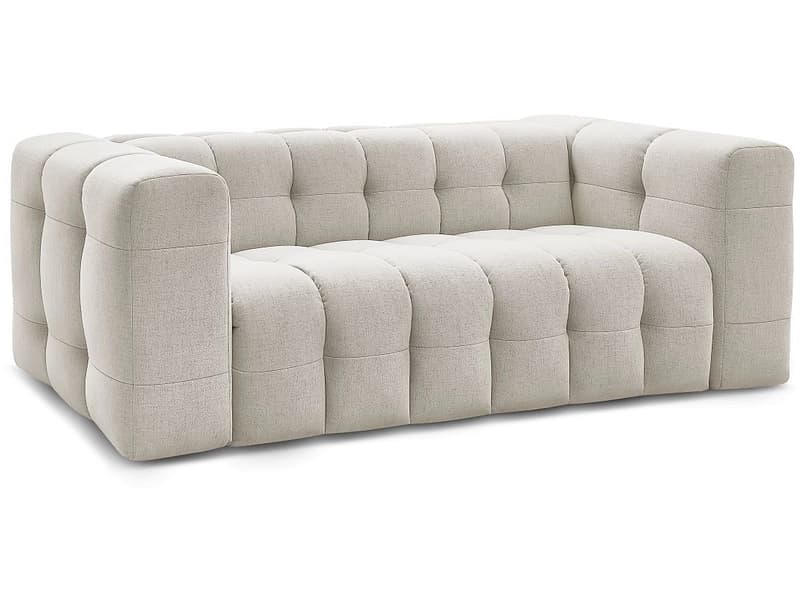 3er Sofa BOBOCHIC CLOUD Stoff beige