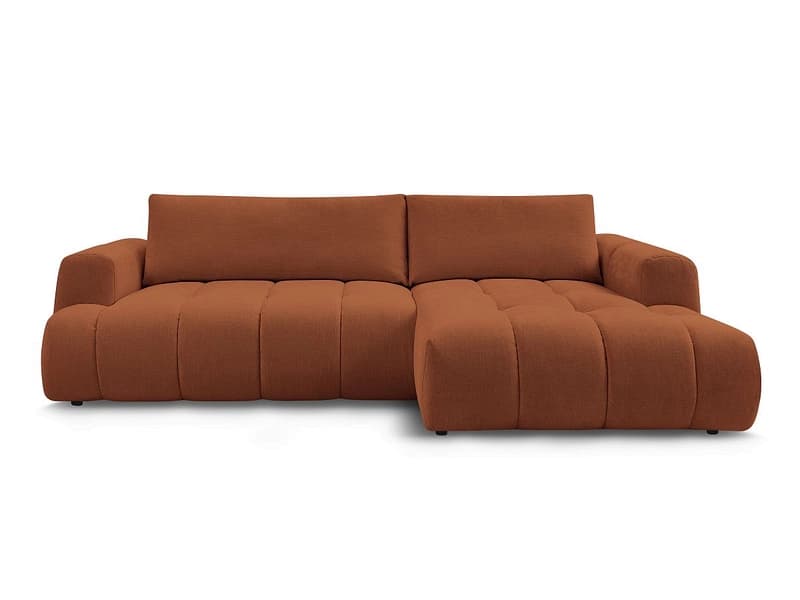 Ecksofa BOBOCHIC FUJI Stoff orange
