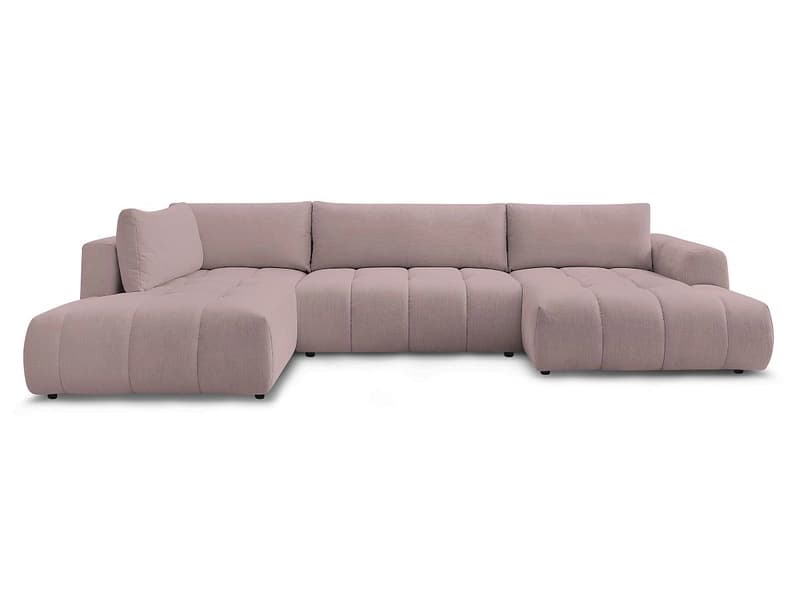 Wohnlandschaft BOBOCHIC FUJI Stoff rosa