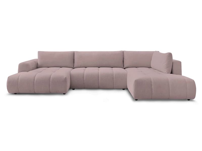 Wohnlandschaft BOBOCHIC FUJI Stoff rosa