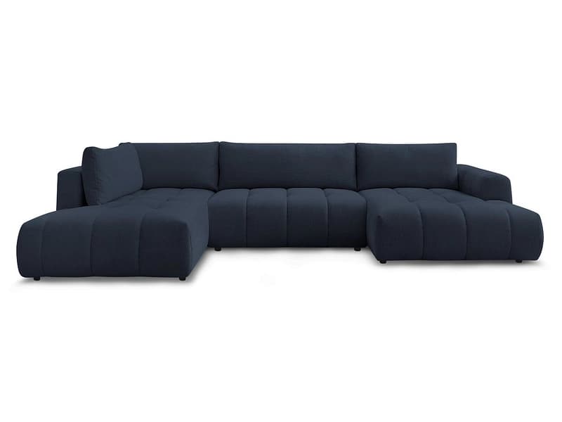 Wohnlandschaft BOBOCHIC FUJI Stoff dunkelblau