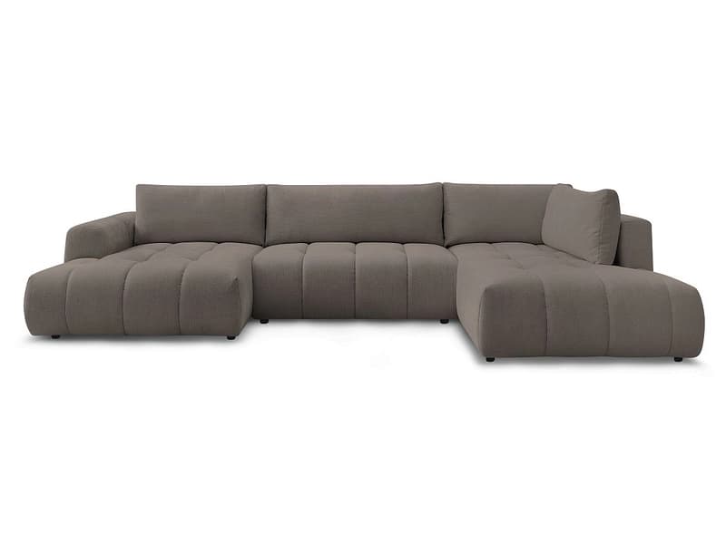 Wohnlandschaft BOBOCHIC FUJI Stoff rotbraun