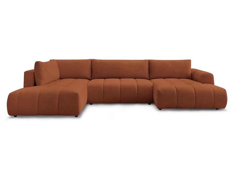 Wohnlandschaft BOBOCHIC FUJI Stoff orange