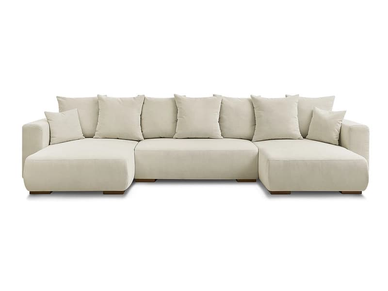 Wohnlandschaft BOBOCHIC SIDONIE Cord-Stoff beige