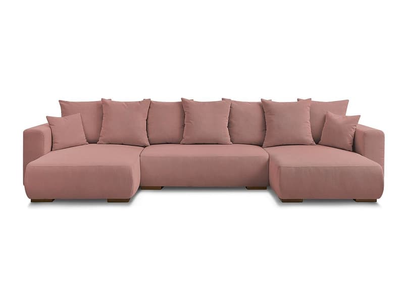 Wohnlandschaft BOBOCHIC SIDONIE Cord-Stoff rosa