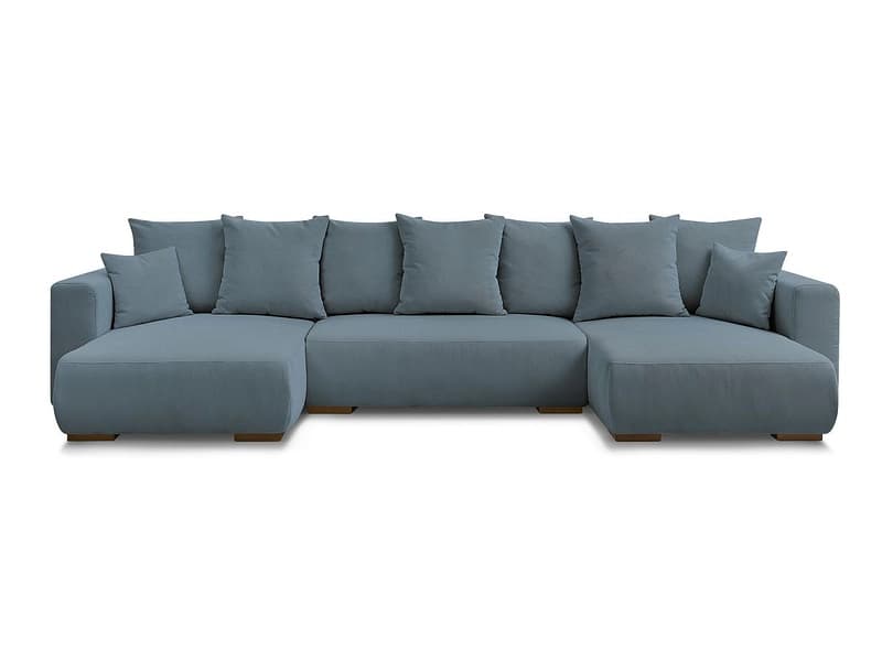 Wohnlandschaft BOBOCHIC SIDONIE Cord-Stoff dunkelblau