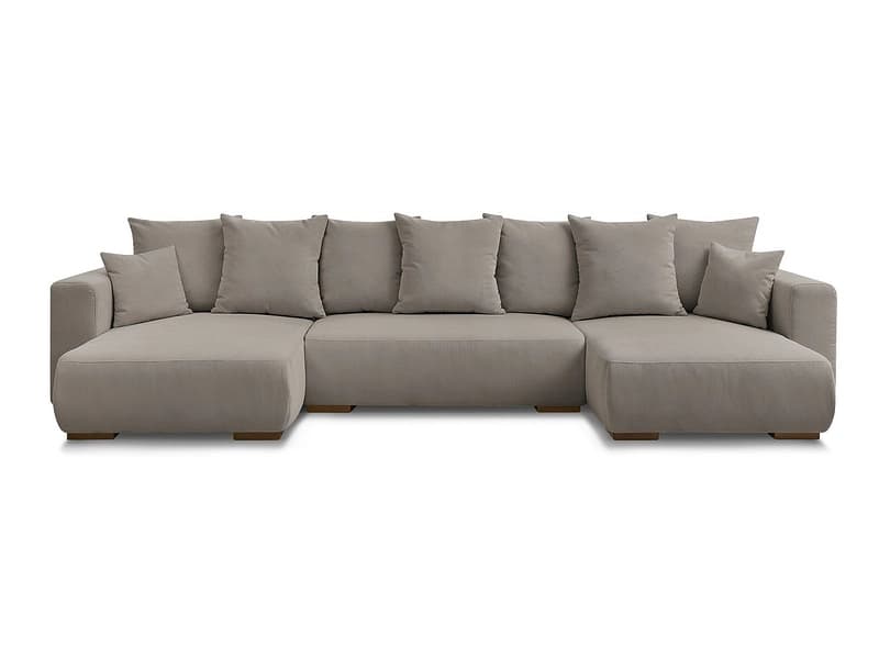 Wohnlandschaft BOBOCHIC SIDONIE Cord-Stoff taupe