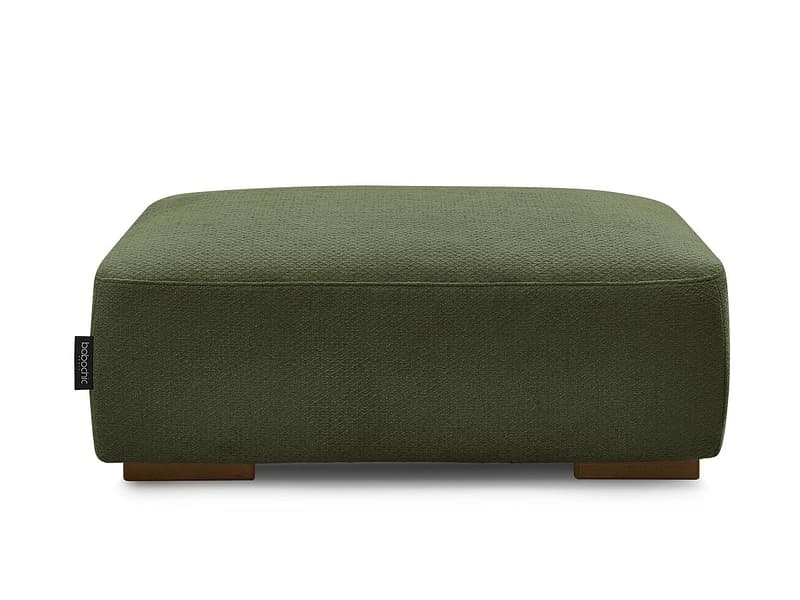 Hocker BOBOCHIC SIDONIE 70x100x40cm stoff chiniert grün