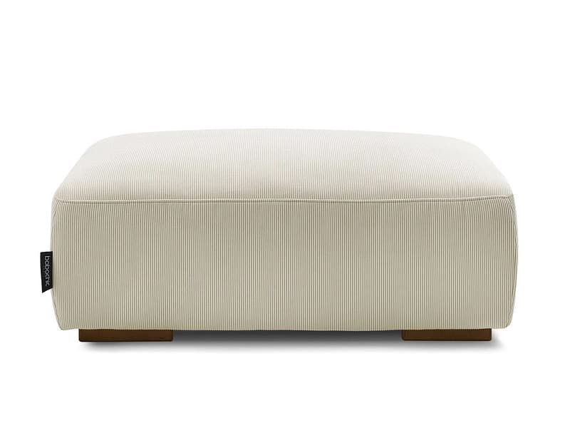 Hocker BOBOCHIC SIDONIE 70x100x40cm cord-stoff beige