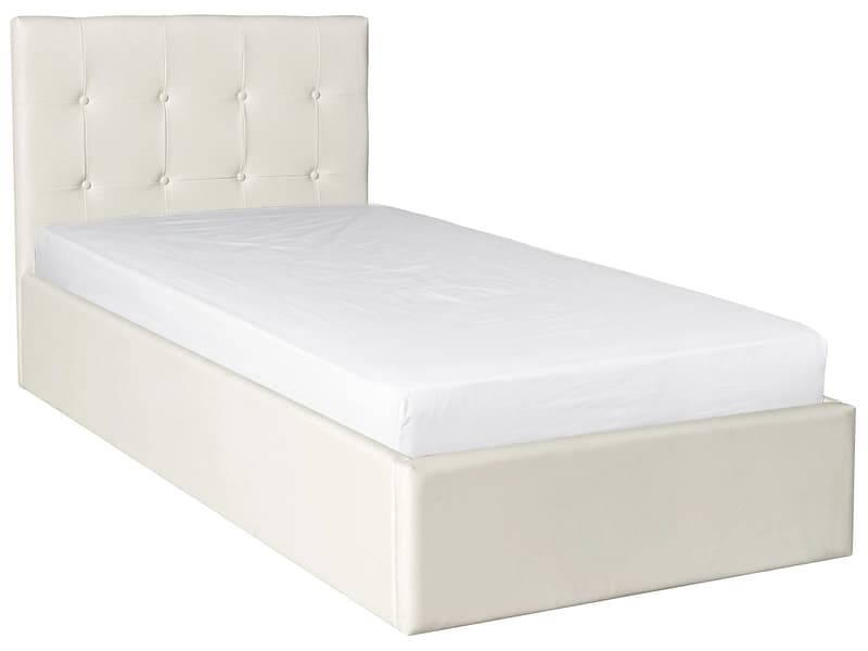 Kastenbett ALIX 90x200cm weiss