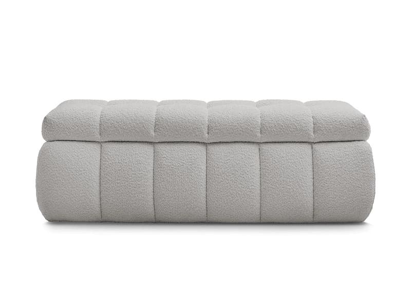 Bettende BOBOCHIC MONT-BLANC Boucle-Stoff hellgrau