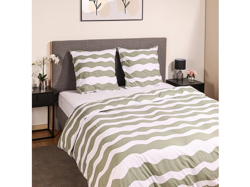 TODAY Bettwäsche EDNA 200x210cm + 2*65x65cm baumwolle