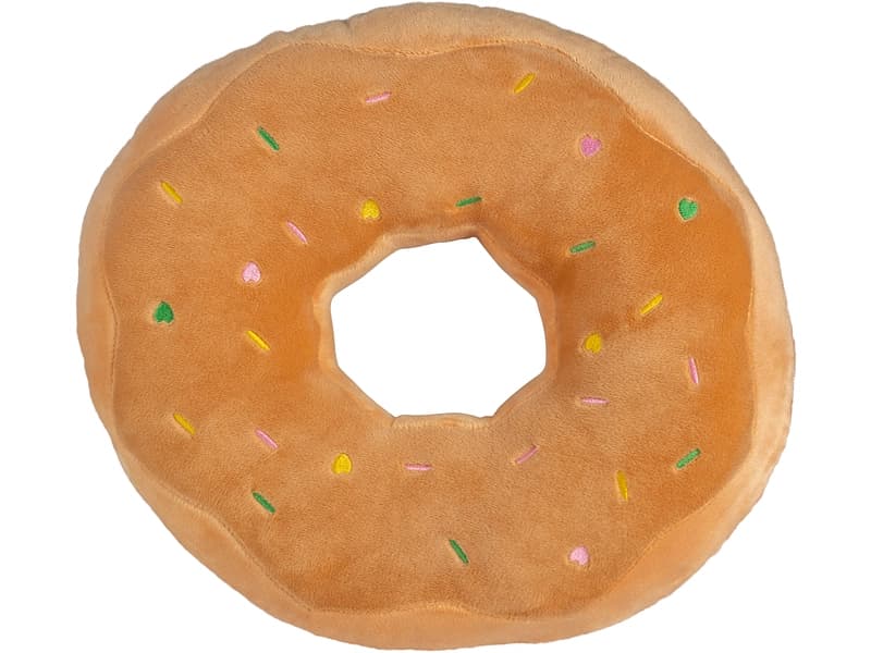 Kissen DONUT 38x38cm braun