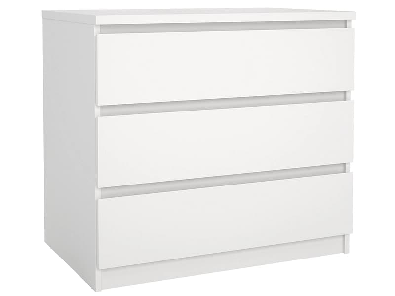 Kommode NAIA 3 Schubladen 50x77x70.1cm weiss matt