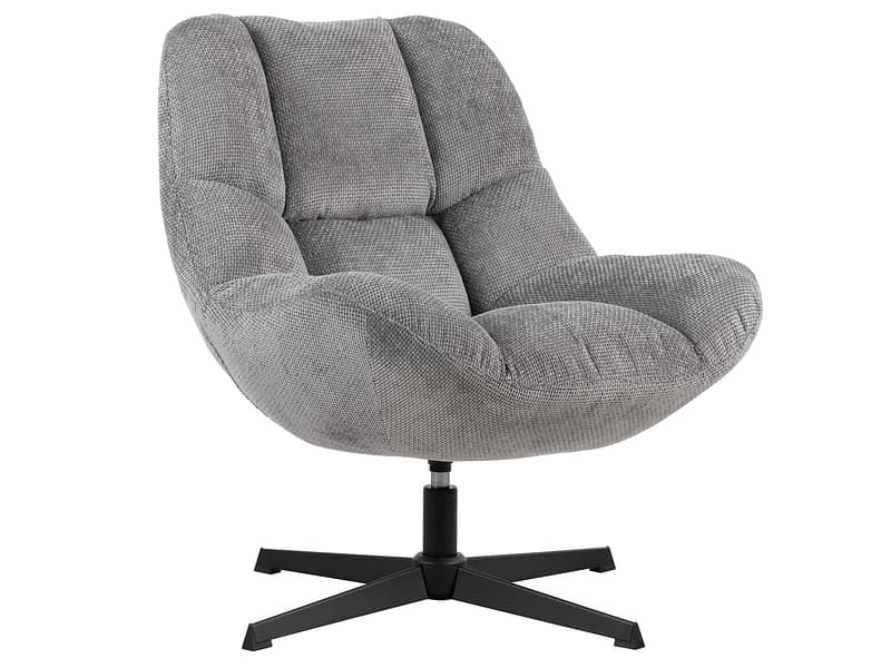 Sessel JADE Stoff grau