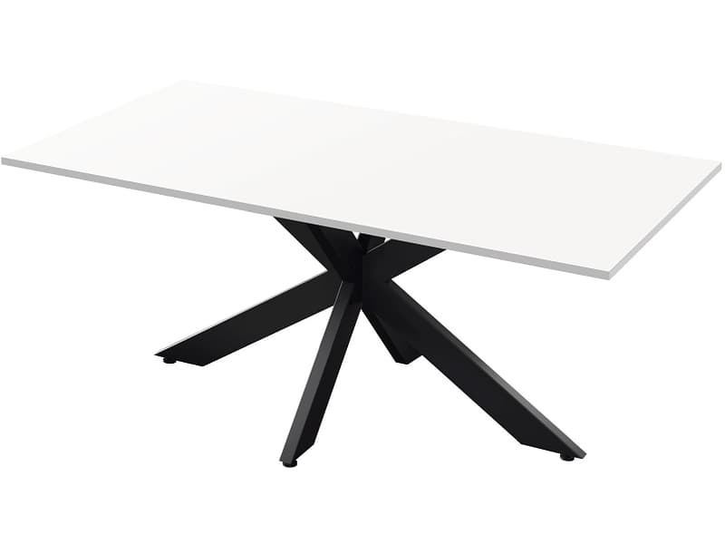 Tisch ISCHIA 180x90x78cm weiss lackiert