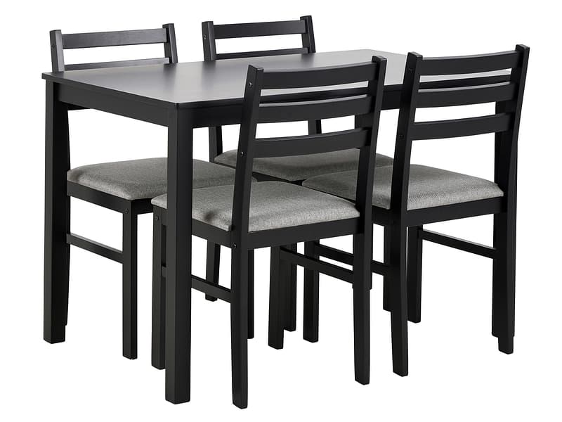 Set Tisch und 4 Stühle ALICANTE