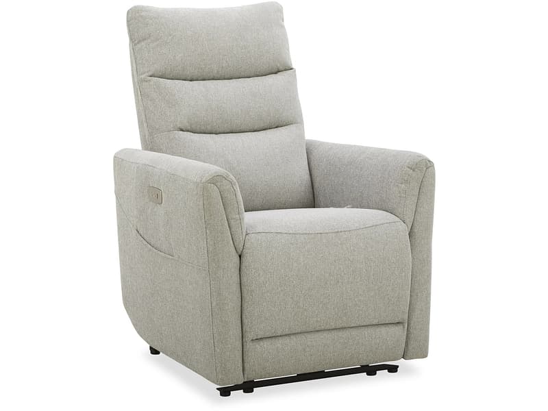 Relaxsessel ARISU Stoff hellgrau