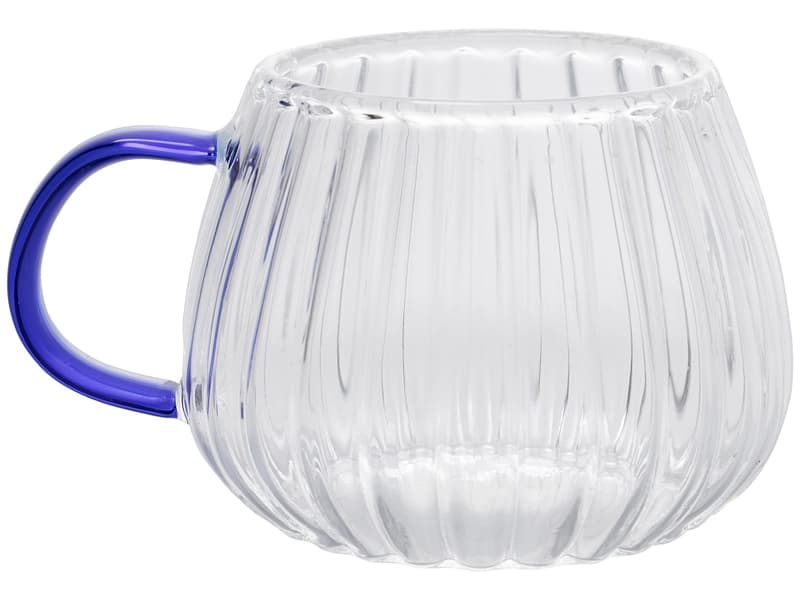 Kaffeebecher MORGAN 35cl glas blau 1 Stück