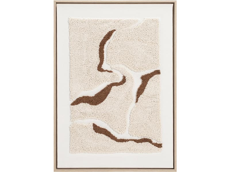 Getuftete Leinwand GABIN 1 Stück mehrfarbig 70x50x3cm