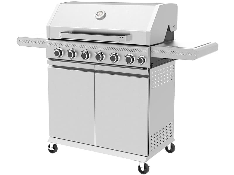 OHMEX Gasgrill OHM-BBQ-6125SB