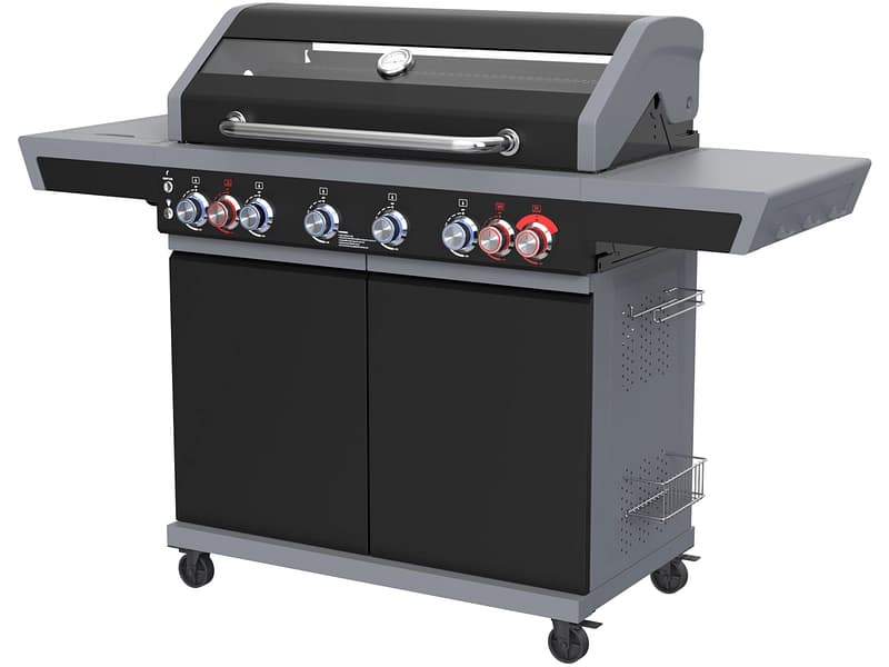 OHMEX Gasgrill OHM-BBQ-6225SB