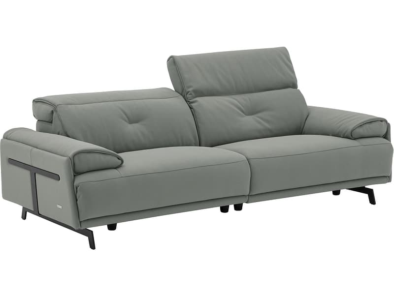 3er Sofa CAMPO DE FIORI SIENA Echtleder dunkelgrün